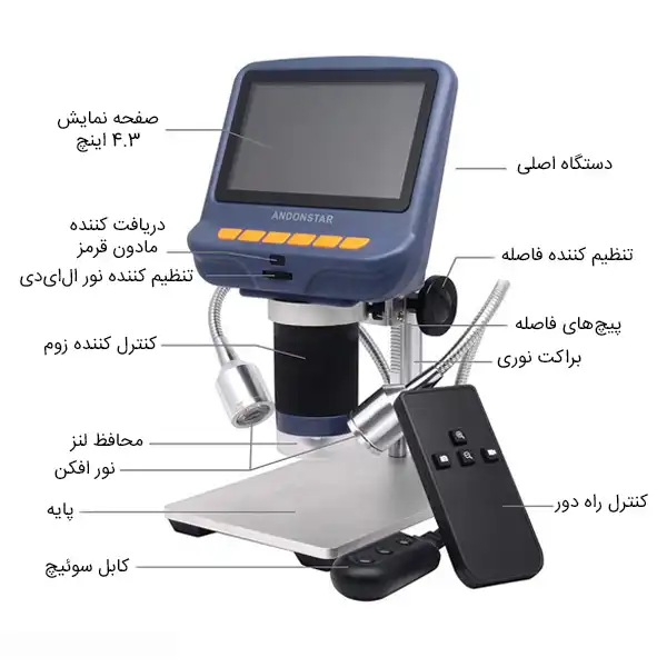 میکروسکوپ دیجیتال اندون استار مدل AD106S