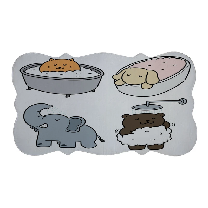 پادری طرح کودکانه کد 8226 سایز 110×60 سانتی متر