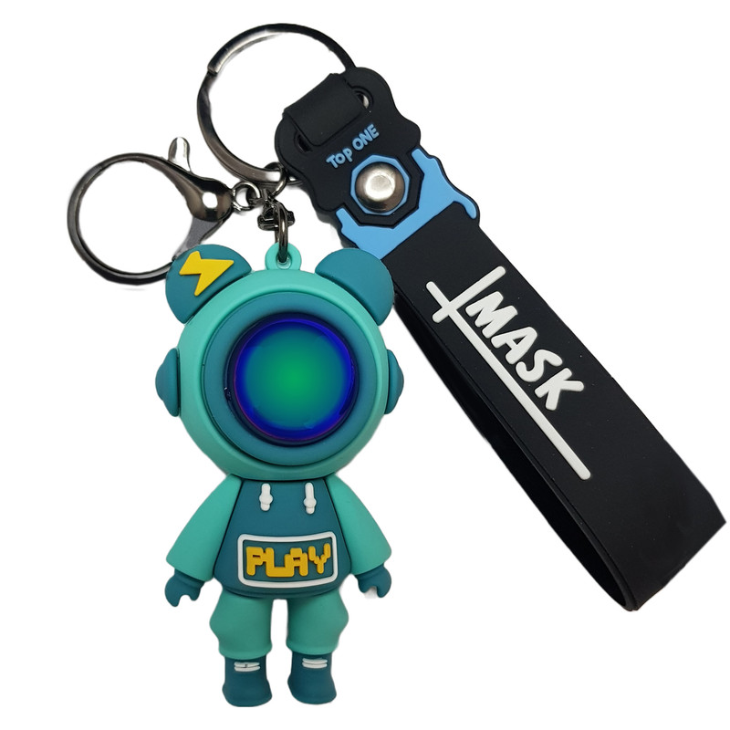 جاکلیدی مدل فانتزی خرس فضانورد کد J316 جاکلیدی مدل فانتزی خرس فضانورد کد J316