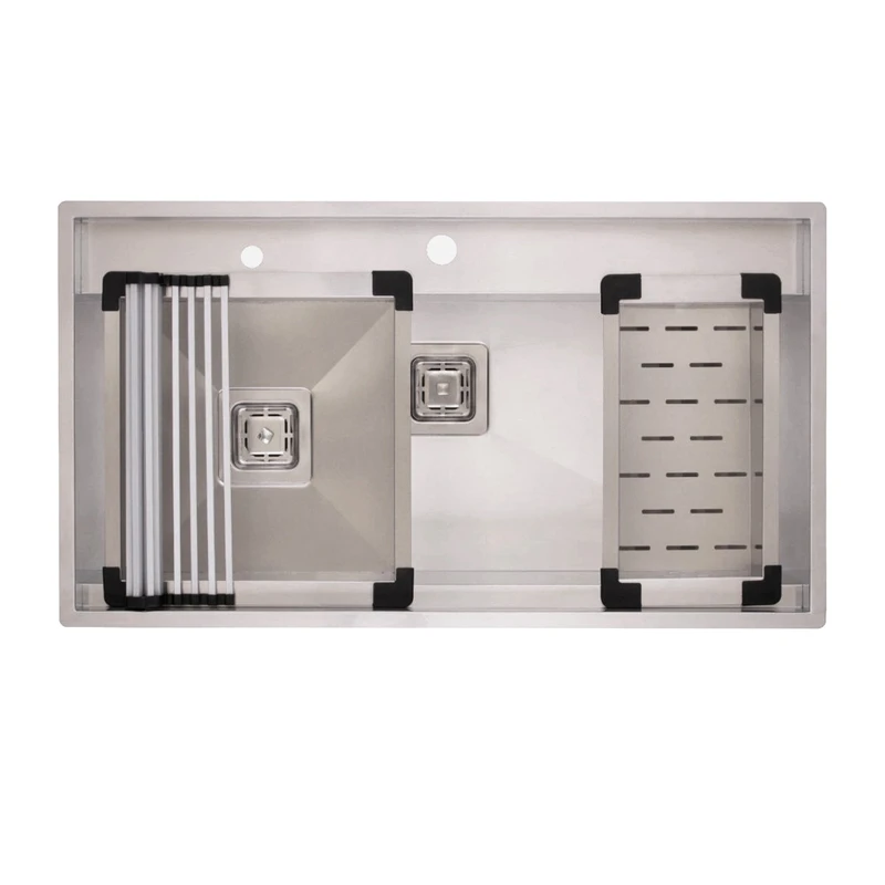 سینک ظرفشویی استیل بنتو مدل D90 توکار