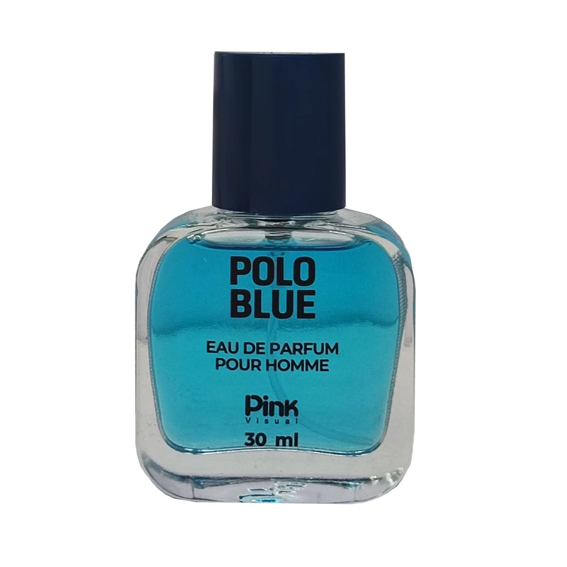 عطر جیبی مردانه پینک ویژوال مدل Polo Blue حجم 30 میلی لیتر