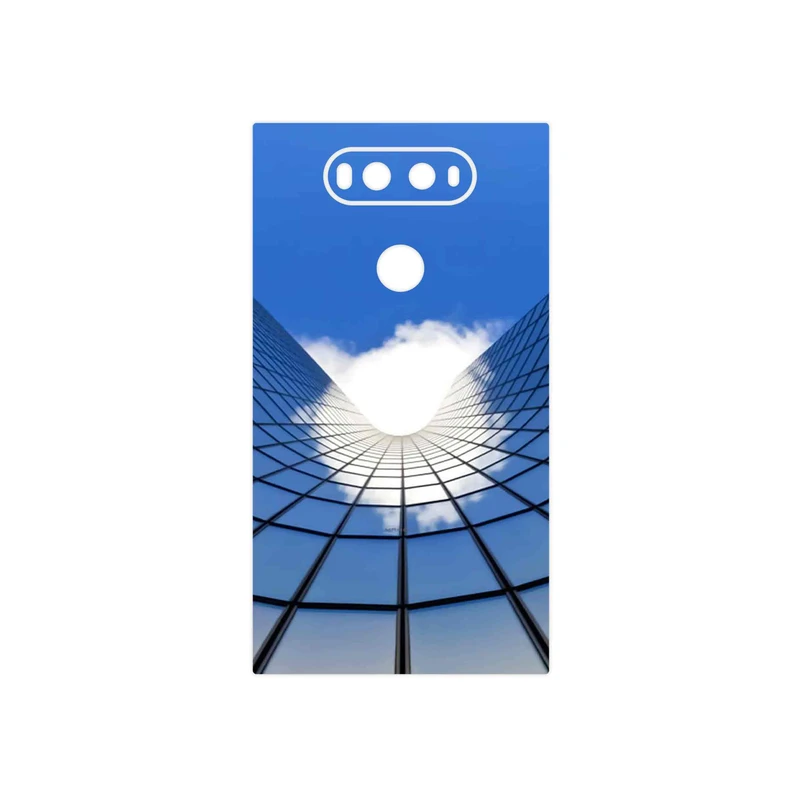 برچسب پوششی ماهوت مدل Glass skyscraper مناسب برای گوشی موبایل ال جی V20