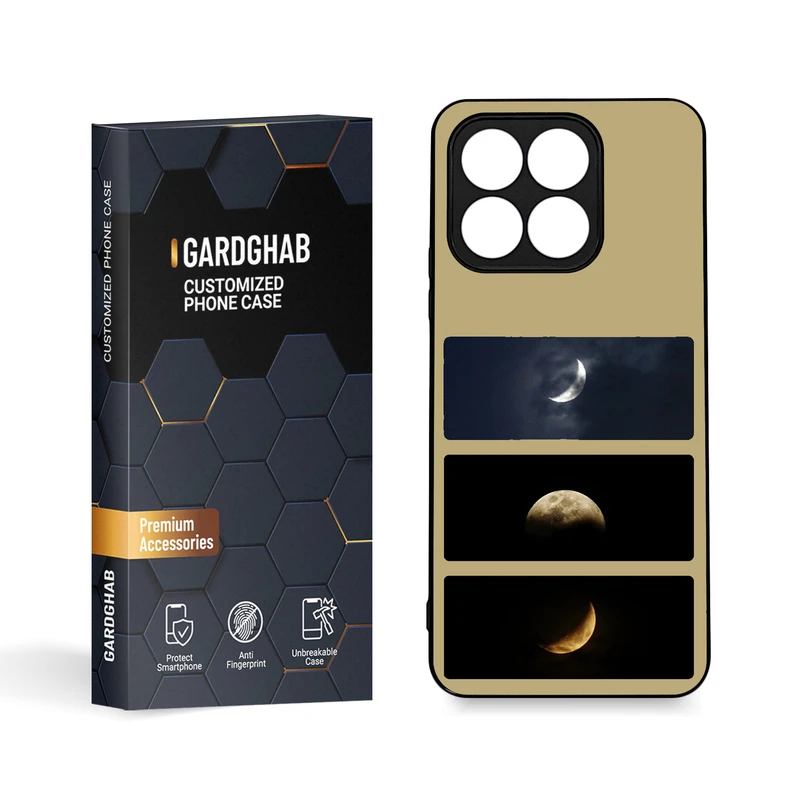 کاور گارد قاب مدل دورژله ای کهکشان مناسب برای گوشی موبایل آنر X8a 4G