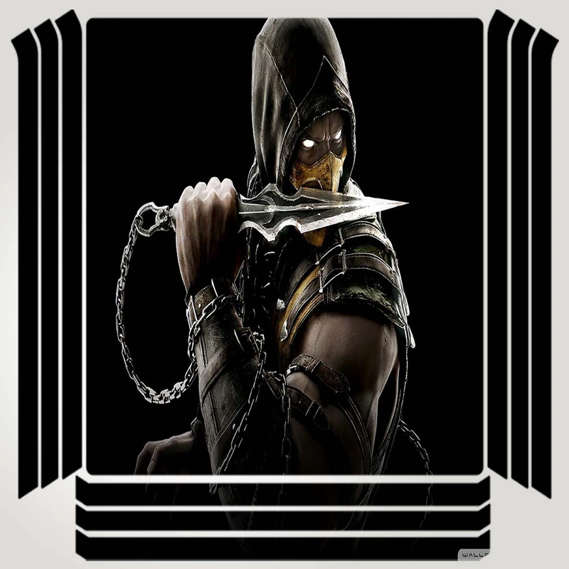 برچسب پلی استیشن ۴ مدل mortal kombat کد PSP-329 