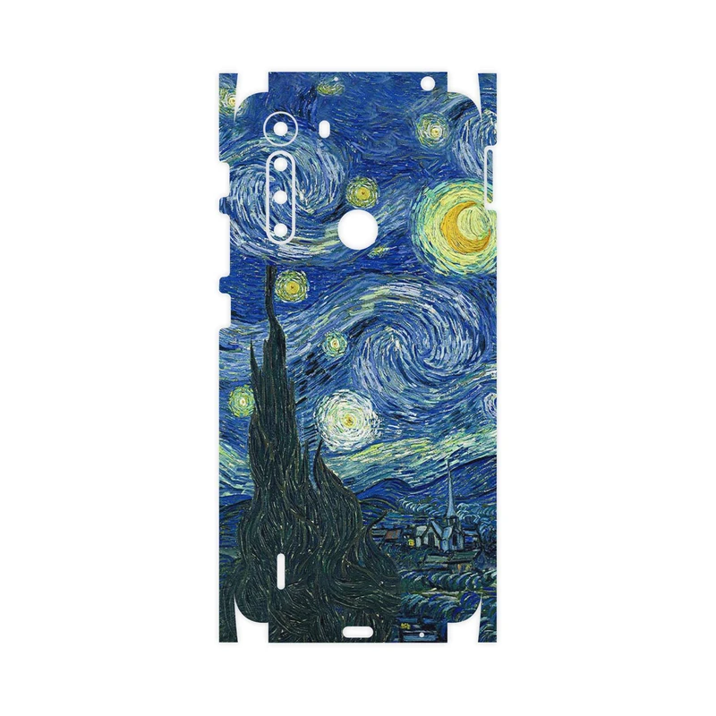 برچسب پوششی ماهوت مدل The Starry Night of van Gogh-FullSkin مناسب برای گوشی موبایل موتورولا One Fusion