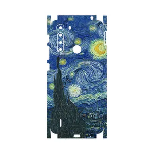 MAHOOT The Starry Night of van Gogh-FullSkin Cover Sticker for Motorola One Fusion