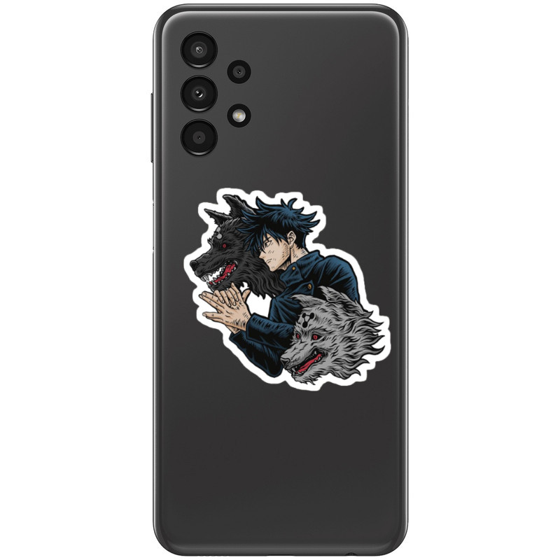 استیکر لپ تاپ و موبایل گوفی طرح انیمه جوجوتسو کایسن مدل Nanami 1 مجموعه 5 عددی