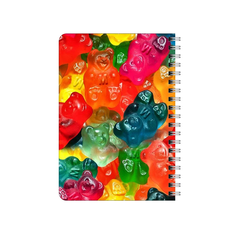 دفترچه یادداشت بامبیلیپ مدل چوبی طرح پاستیل خرسی کد 0357471