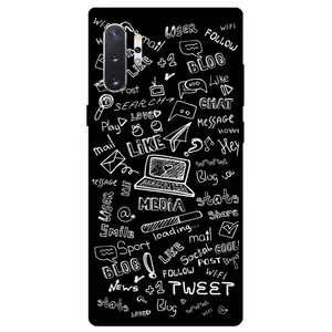 Megafone Social Media 1898 Cover For Samsung Galaxy Note 10 Plus