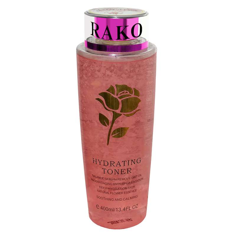 تونر پاک کننده آرایش صورت راکو مدل Cherry حجم 400 میلی لیتر