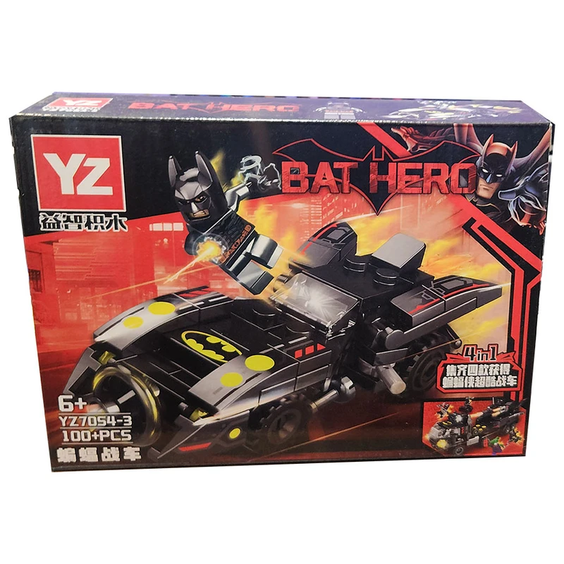 ساختنی 100 قطعه  وای زد مدل Bat Hero کد 70543