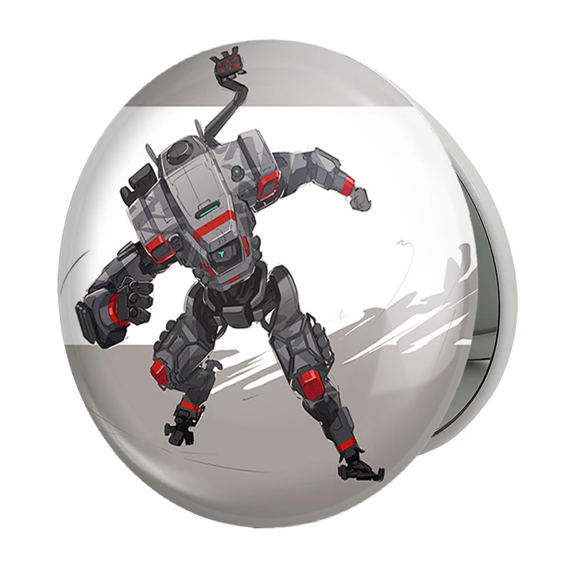 آینه جیبی خندالو طرح بازی تایتان فال (Titanfall) مدل تاشو کد 32615