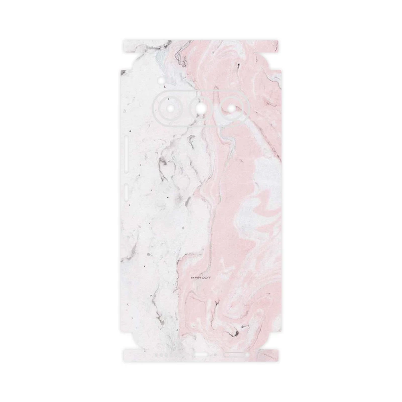برچسب پوششی ماهوت مدل Blanco_Pink_Marble-FullSkin مناسب برای گوشی موبایل داریا Bond II Lite 5G