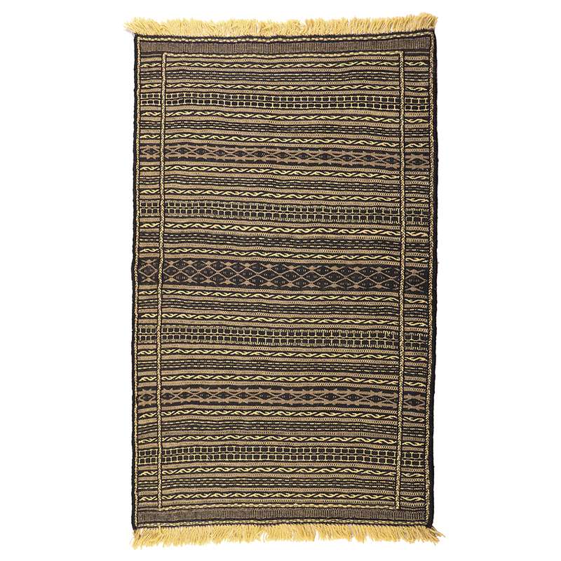 گلیم دستبافت یک ونیم متری مدل کلات کد 141028