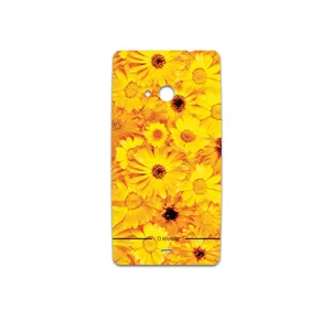 MAHOOT Yellow-Flower Cover Sticker for Microsoft Lumia 535