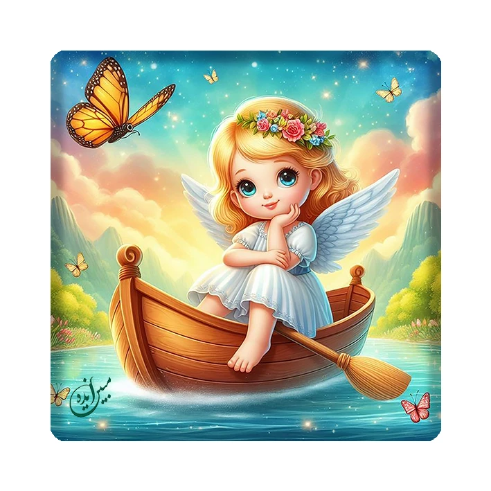 کاشی مبین ایده مدل دخترانه کد 1914