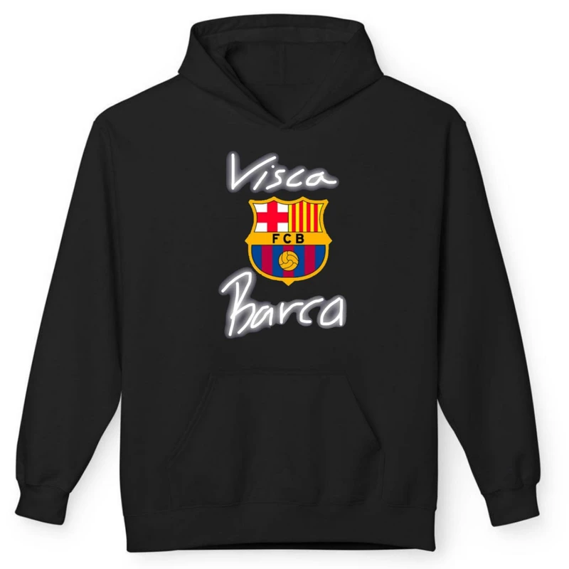 هودی مردانه پاد آفرین مدل فوتبالی بارسلونا کد 1372