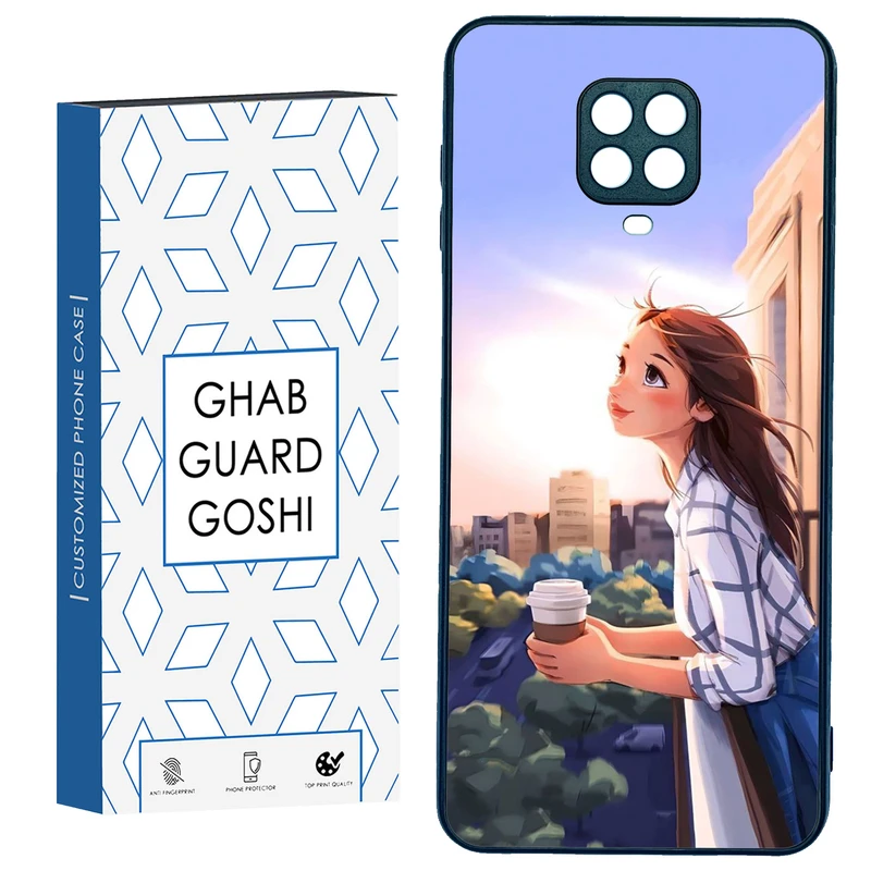 کاور قاب گارد گوشی طرح دخترانه کد TPU-016 مناسب برای گوشی موبایل شیائومی Redmi Note 9 pro / Note 9s