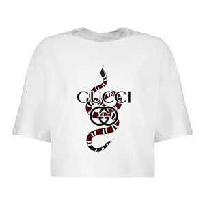 کراپ‌تاپ آستین کوتاه زنانه مدل L163 S