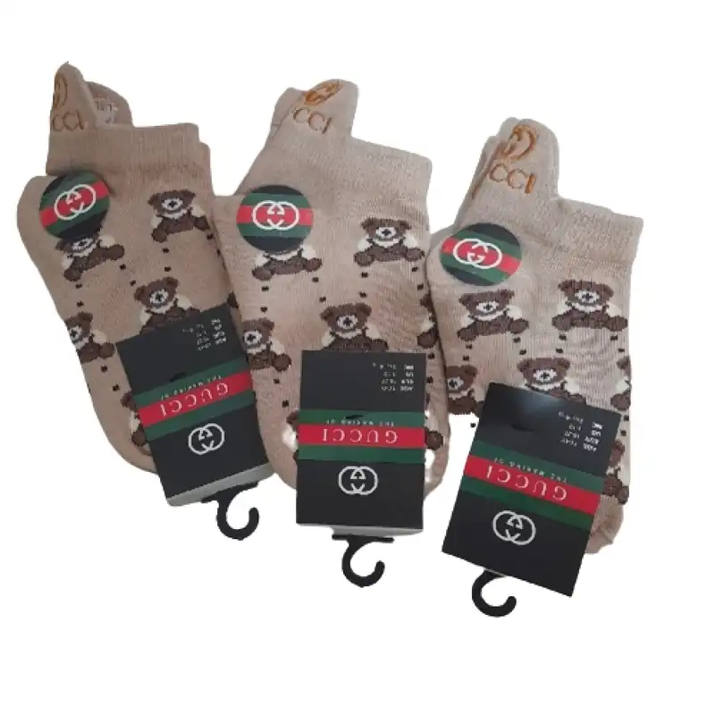 جوراب بچگانه مدل خرسی cer532