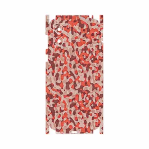 MAHOOT Red Infantry Army-FullSkin Cover Sticker for Motorola Moto E13
