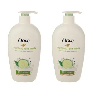 مایع دستشویی داو مدل Cucmber and Green Tea Scent وزن 500 گرم بسته 2 عددی 