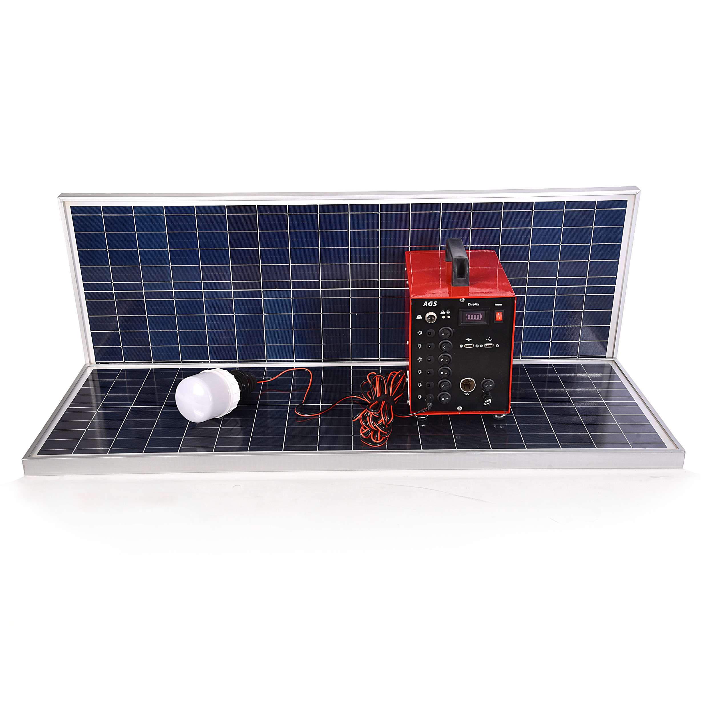 دستگاه روشنایی خورشیدی ای جی اس مدل سولار 313-110 دستگاه روشنایی خورشیدی ای جی اس مدل سولار 313-110