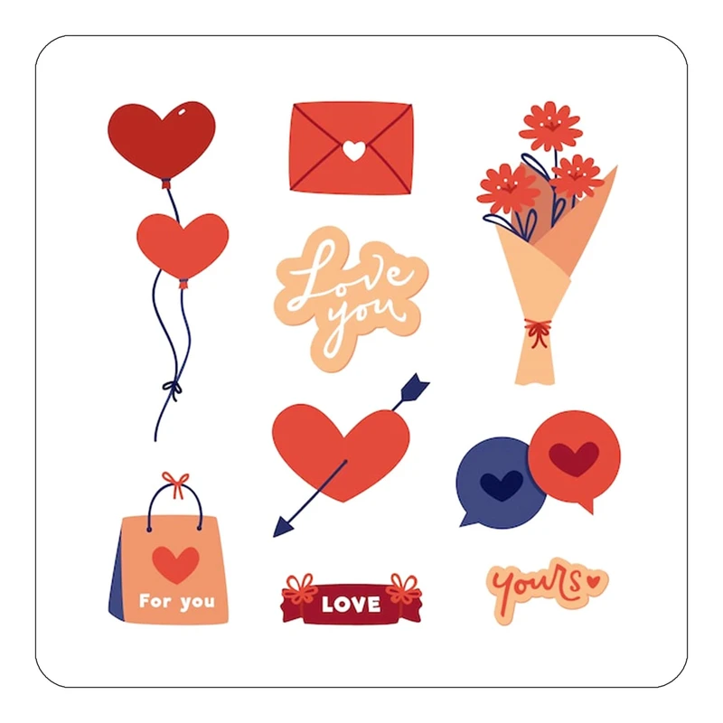 مگنت کاکتی طرح عاشقانه مدل mp37452