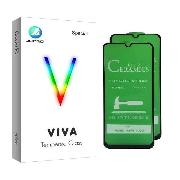 محافظ صفحه نمایش جانبو مدل CR مناسب برای گوشی موبایل سامسونگ Galaxy A70s بسته 2عددی