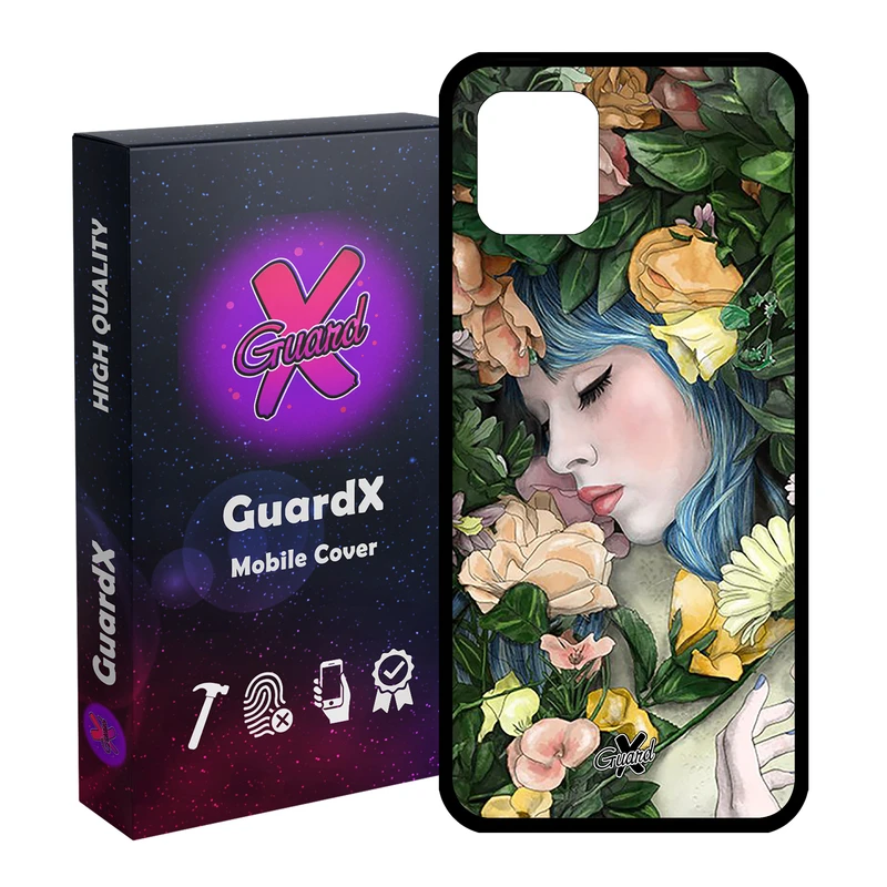 کاور گارد ایکس طرح دختر مدل Glass10304 مناسب برای گوشی موبایل سامسونگ Galaxy Note 10 Lite