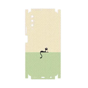 MAHOOT Minimal Internet Cat Icon-FullSkin Cover Sticker for Huawei Y9S