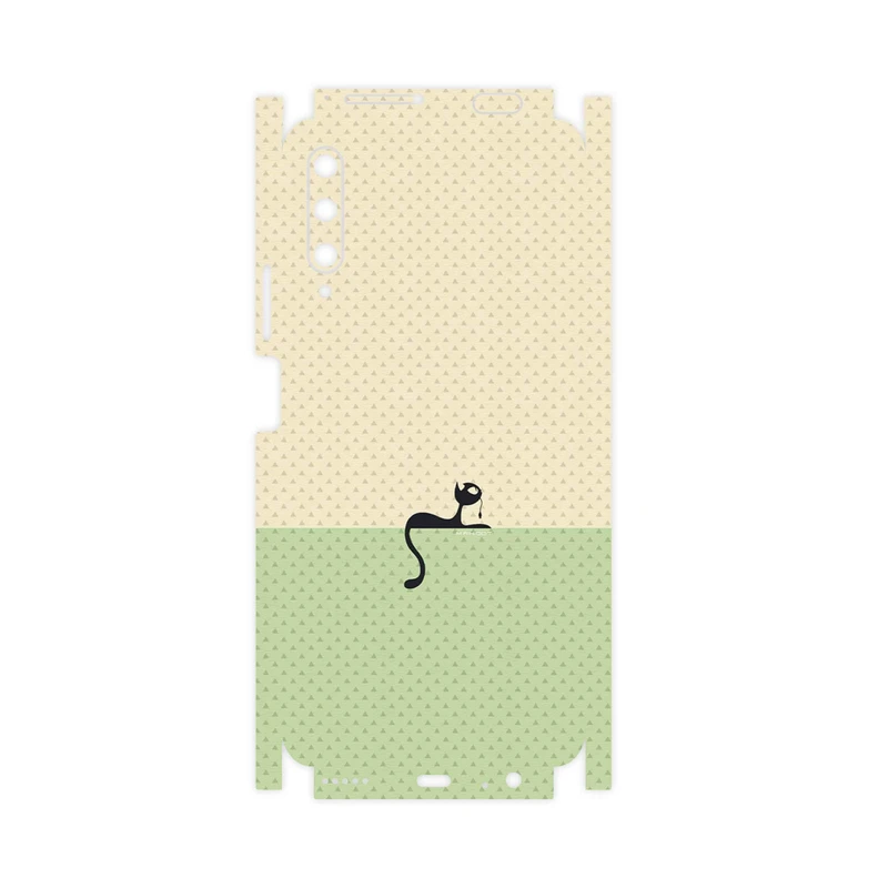 برچسب پوششی ماهوت مدل Minimal Internet Cat Icon-FullSkin مناسب برای گوشی موبایل هوآوی Y9S