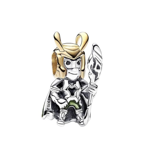 آویز گردنبند نقره زنانه پاندورا مدل Marvel Loki 6552