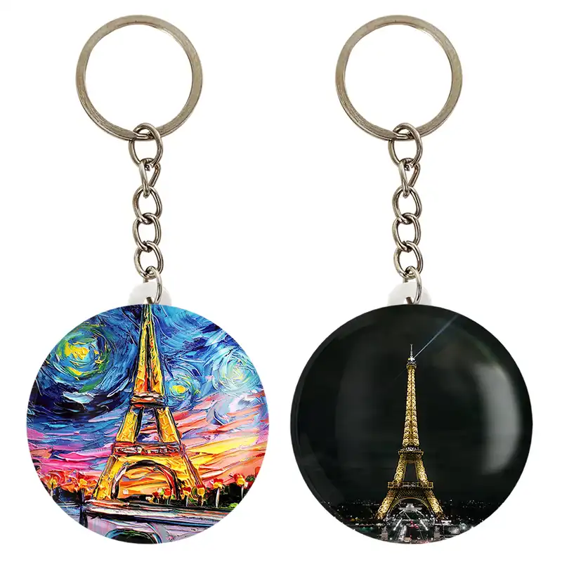 جاکلیدی خندالو مدل برج ایفل کد 2076320760 مجموعه 2 عددی