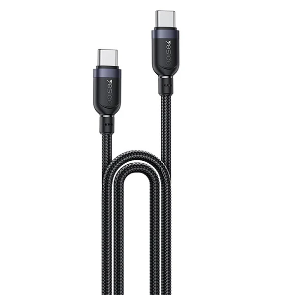 کابل USB-C یسیدو مدل DUAL TYPE-C CA192 60W طول 2 متر