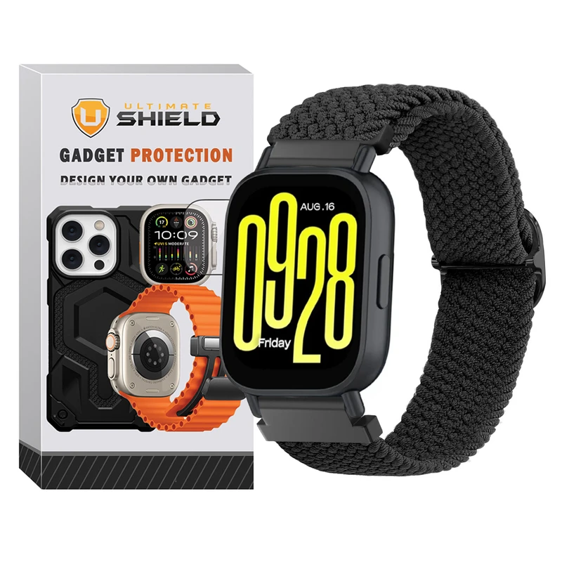 بند آلتیمیت شیلد مدل Braided UL TW مناسب برای ساعت هوشمند شیائومی Redmi Watch 5 Active / Redmi Watch 5 Lite