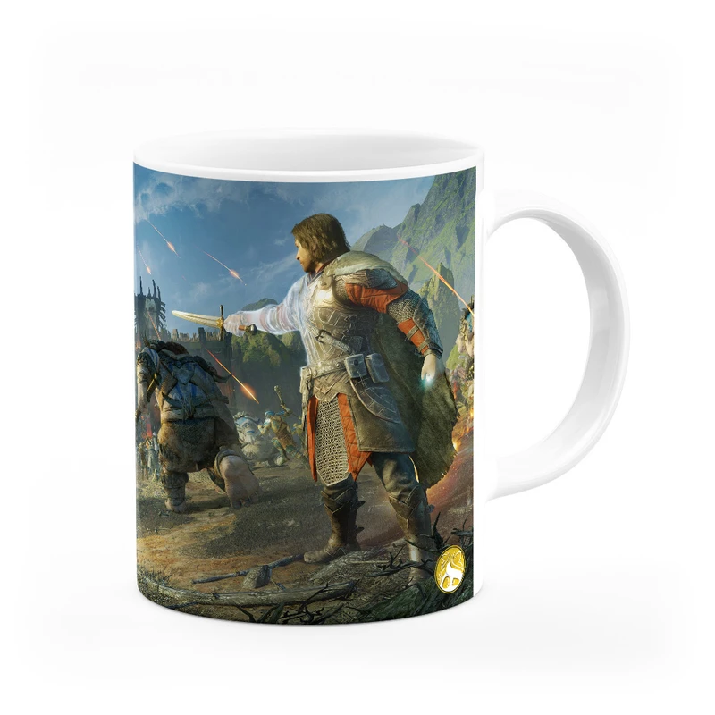 ماگ هومرو طرح Middle earth Shadow of War مدل MG7529