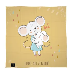 دستمال سر و گردن 27 مدل LOVE کد J73