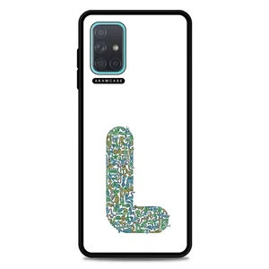 AKAM AMC-WSGA71-ALPHADOODLEBET-12 Cover For Samsung Galaxy A71
