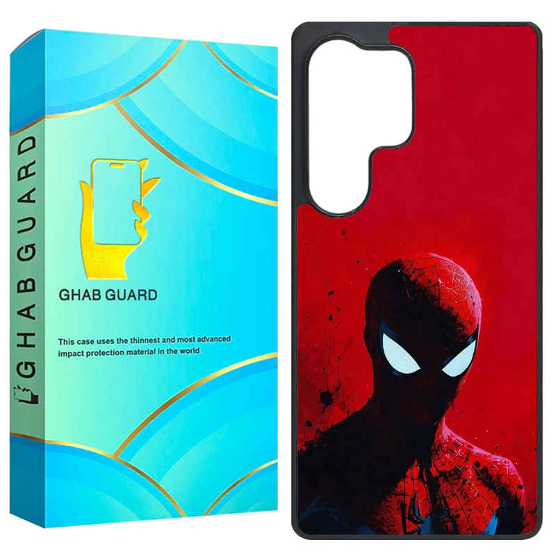 کاور قاب گارد طرح اسپایدر من مدل GS25U مناسب برای گوشی موبایل سامسونگ Galaxy S25 Ultra 