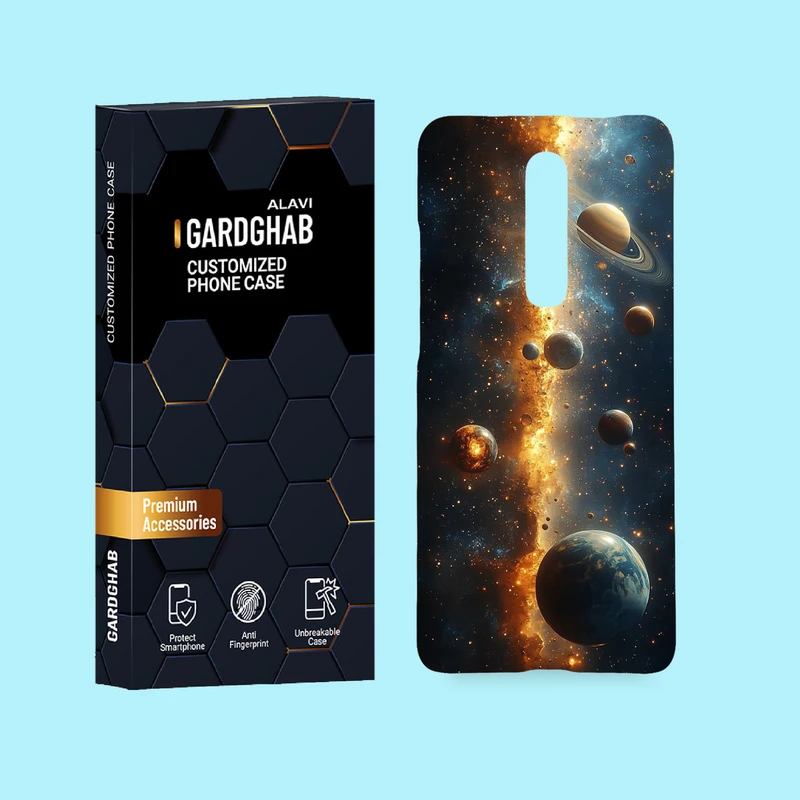 کاور گارد قاب علوی مدل کهکشان مناسب برای گوشی موبایل شیائومی Mi 9T / Mi 9T Pro