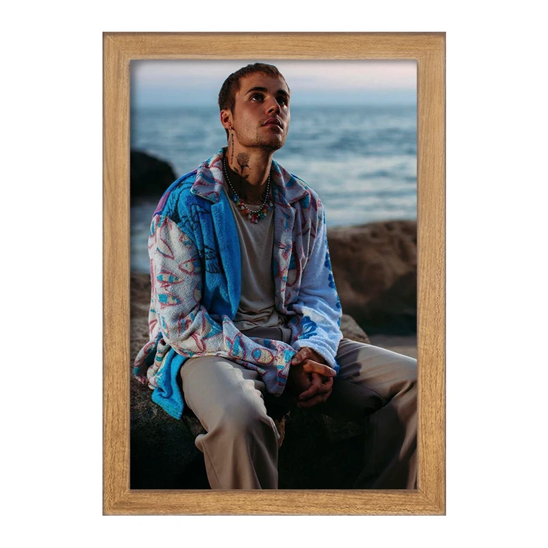 تابلو خندالو مدل جاستین بیبر Justin Bieber  کد 19026