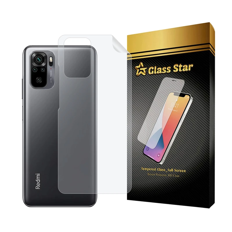 محافظ پشت گوشی هیدروژل گلس استار مدل NANOMTB مناسب برای گوشی موبایل شیائومی Redmi Note 10 4G / Redmi Note 10S / Redmi Note 11 SE India / Poco M5s