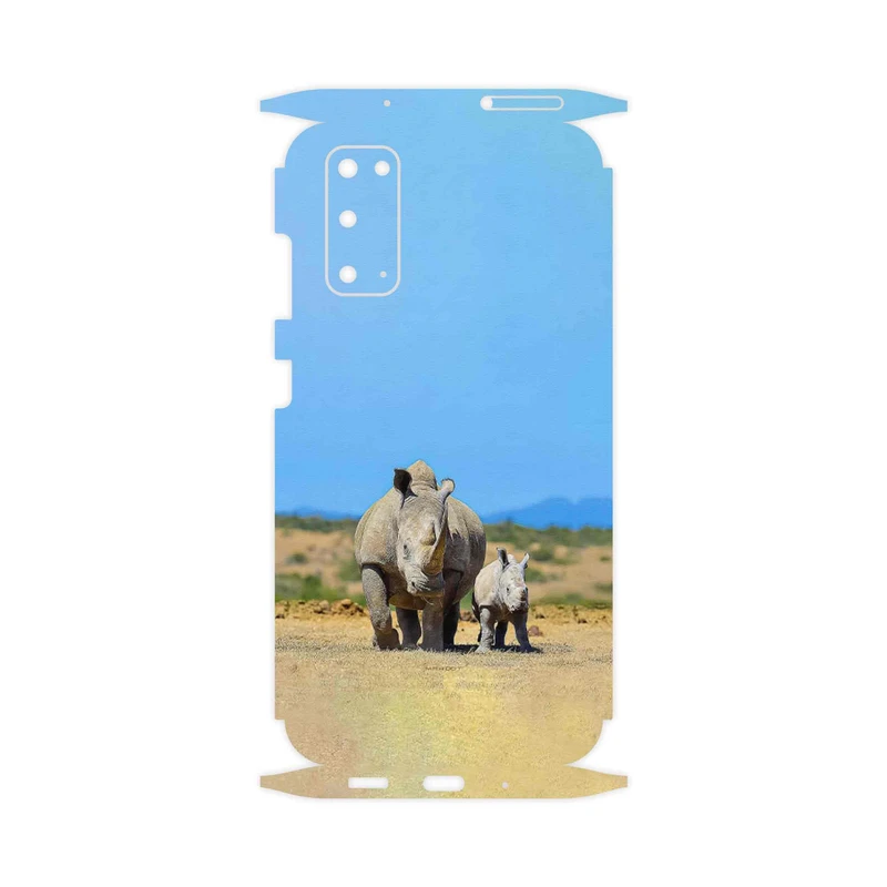 برچسب پوششی ماهوت مدل Rhino-FullSkin مناسب برای گوشی موبایل سامسونگ Galaxy S20