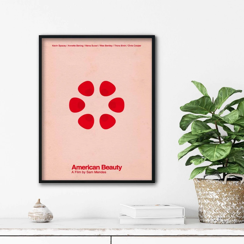 تابلو آتریسا طرح پوستر فیلم American beauty مدل ATm151