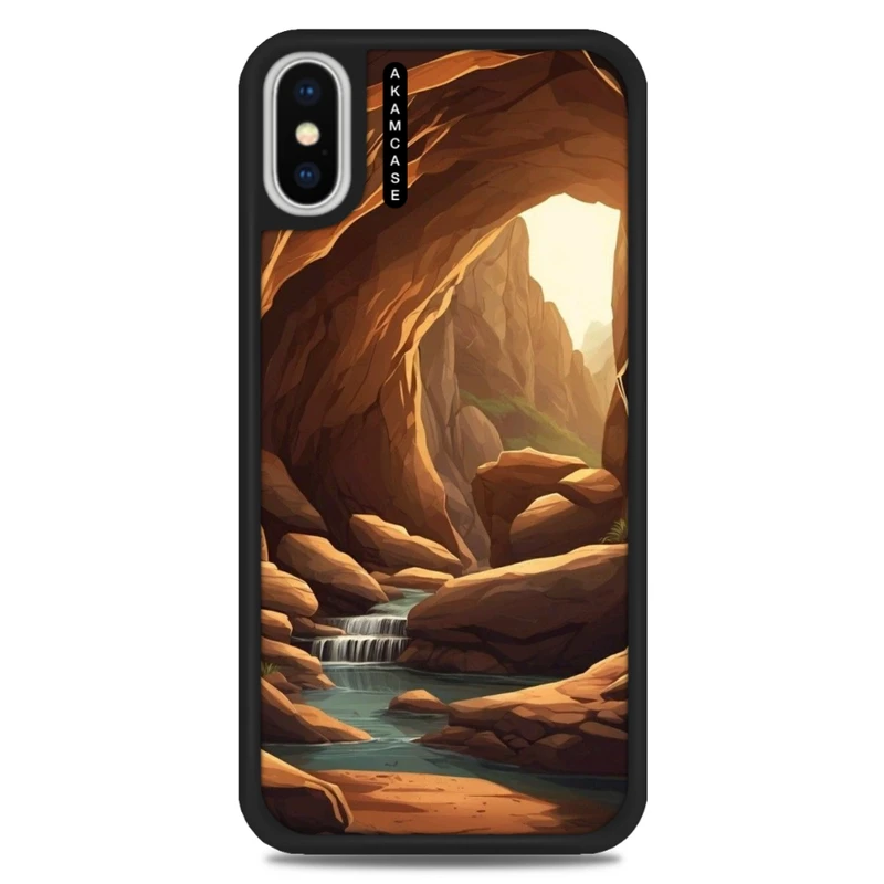 کاور آکام مدل AMC-WAX-NATURE-8 مناسب برای گوشی موبایل اپل iPhone X/Xs