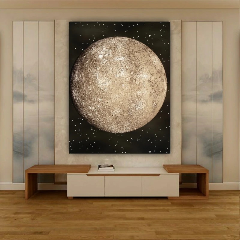 پوستر دیواری طرح سیاره و کهکشان مدل SDP406