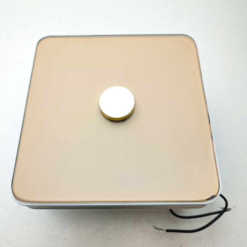 هواکش ایرفن مدل سارگاتی دوپنل طرح شیشه ای مربع