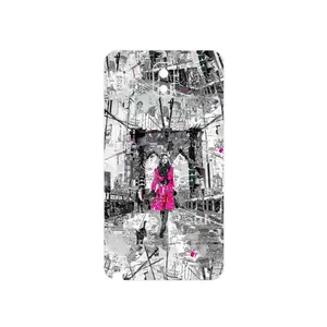 MAHOOT Collage of Catwalk Bridge Cover Sticker for Samsung Galaxy Note 3