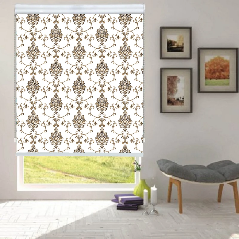  پرده زبرا شب و روز زیو کد 737 سایز 200×160 سانتی متر